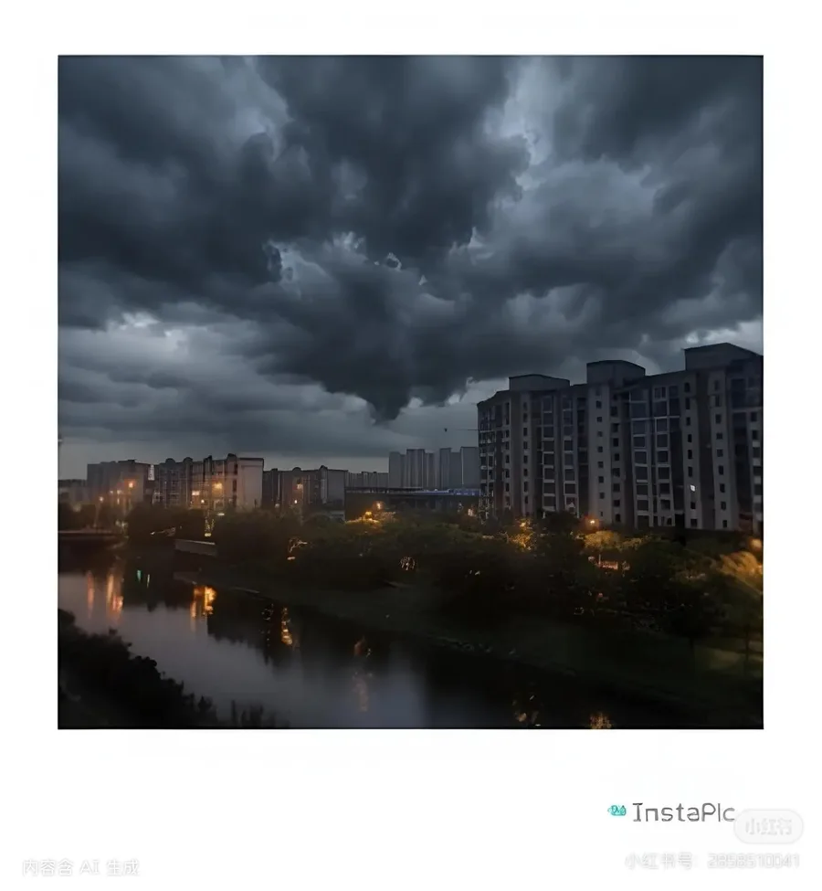 台风来袭前的宁静，摄影：fei同小可